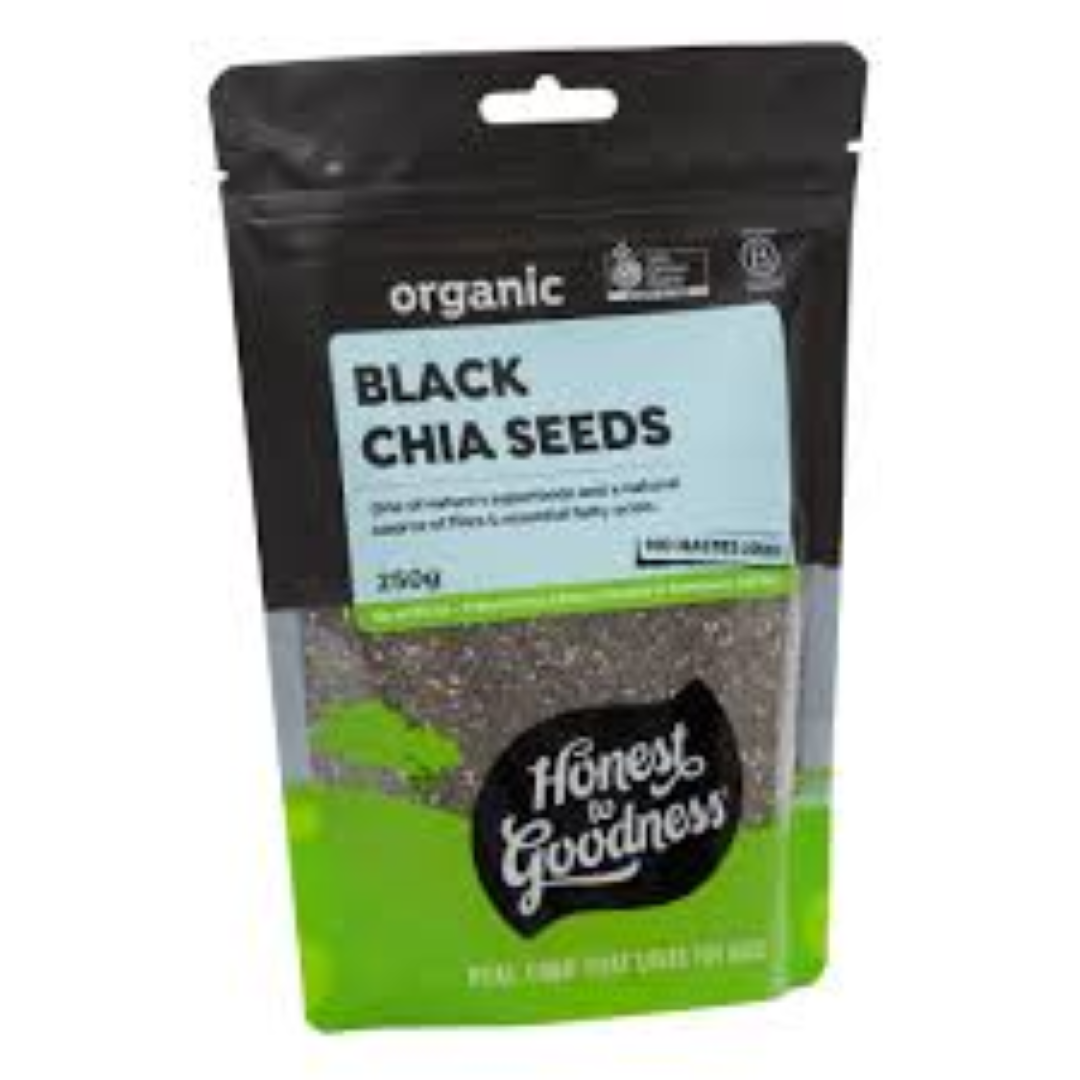 CHIAORGANIC CHIA SEEDS BLACK 250G